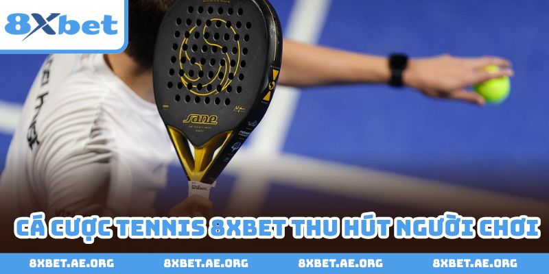 Cá cược tennis 8xbet mang đến trải nghiệm tưng bừng
